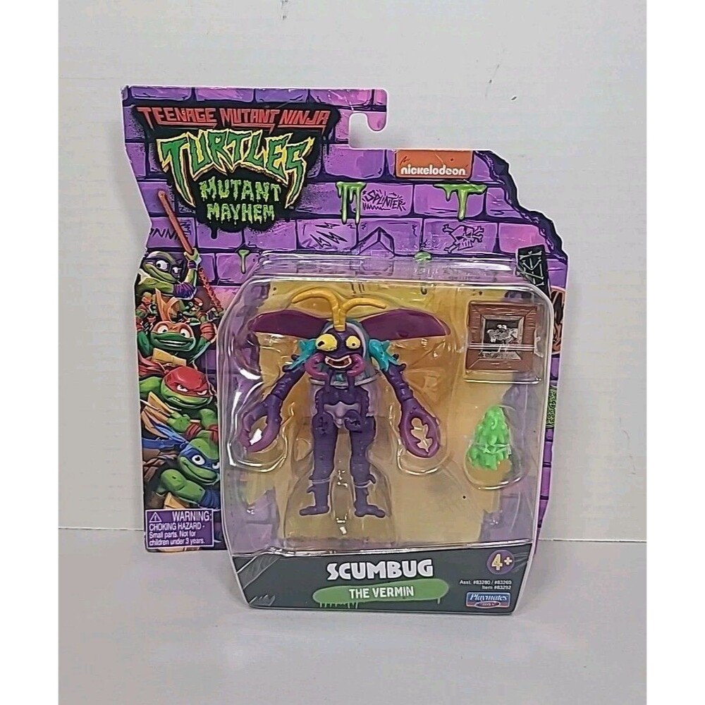 Teenage Mutant Ninja Turtles Mayhem SCUMBAG The Vermin TMNT New